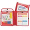 C-Line Products Homework Connector Folder, Red, PK3 33004 - alternate 2